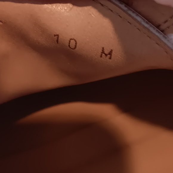 Sesto Meucci White Flats Size 10 - Picture 5 of 7